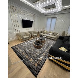 Иранский Ковер Бамбуковый Шелк Дизайн 30686